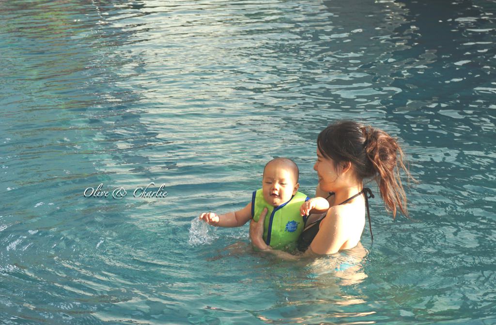 嬰兒游泳課,寶寶游泳,寶寶游泳台北,寶寶游泳班 @邦妮蓋瑞小夫妻